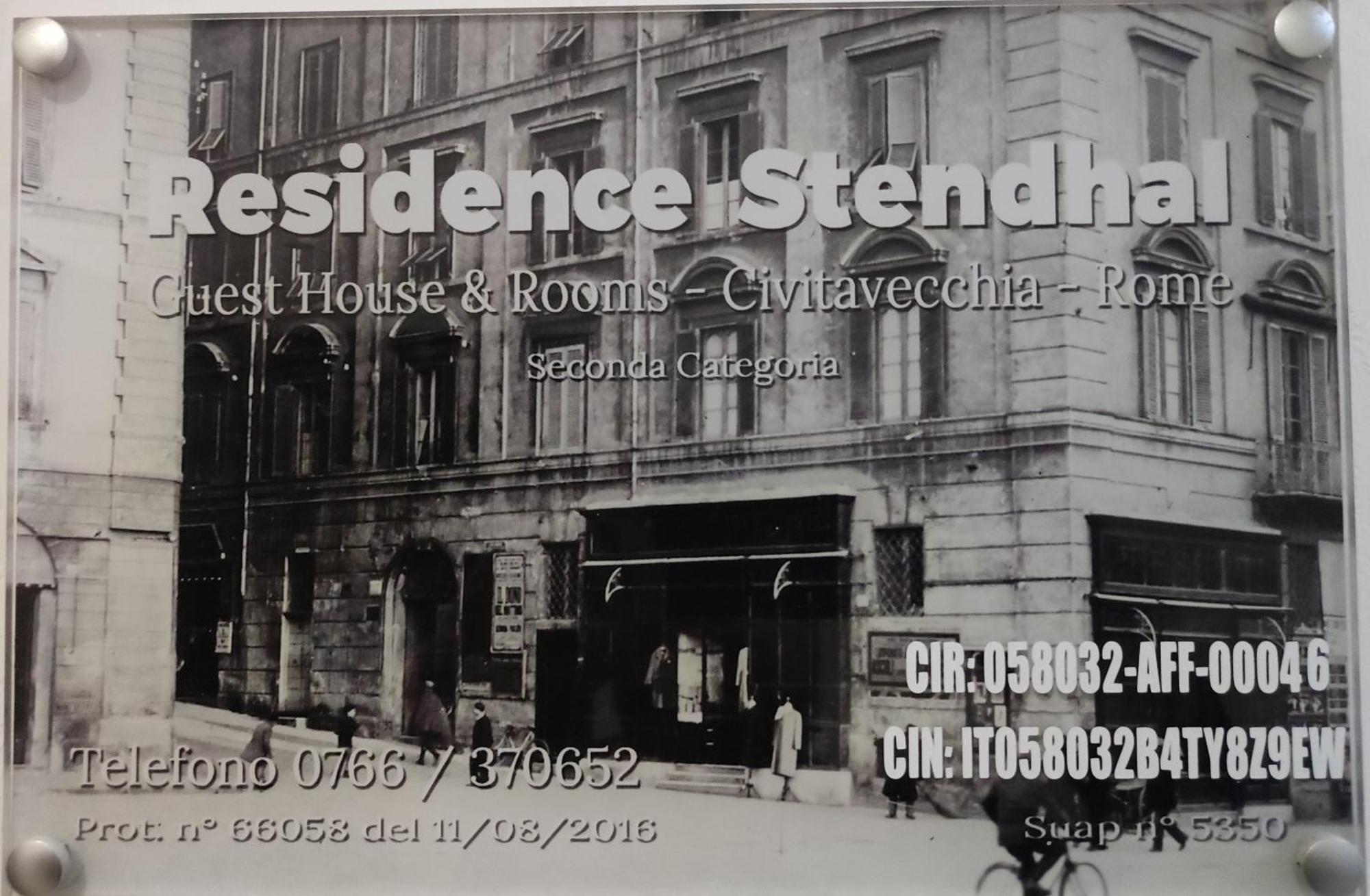Residence Stendhal Guest House Civitavecchia Zewnętrze zdjęcie