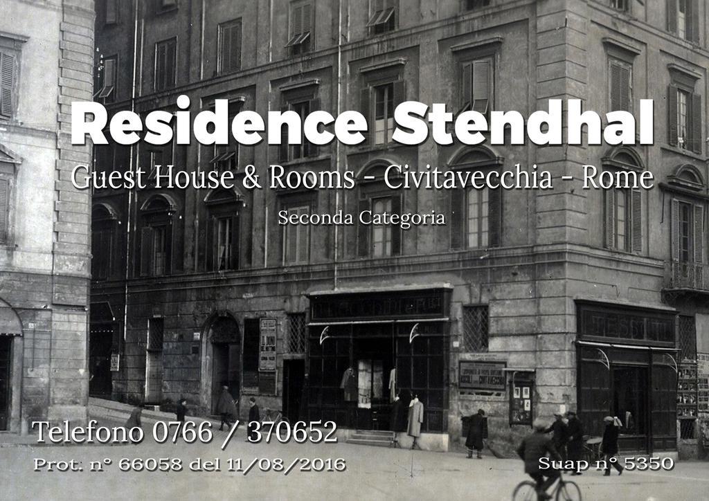 Residence Stendhal Guest House Civitavecchia Zewnętrze zdjęcie